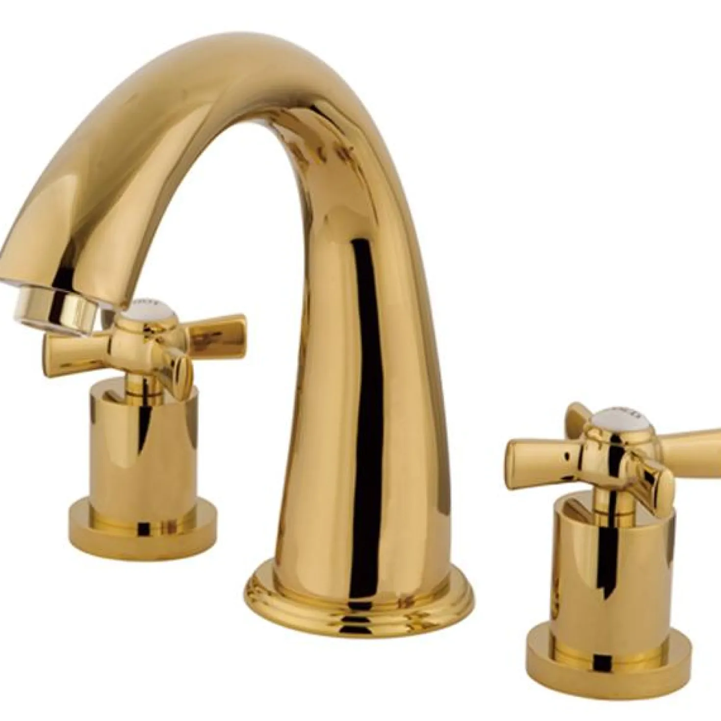 Kingston Brass Millennium Roman Solid Brass Tub Filler
