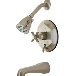 Kingston Brass Millennium Single Hot and Cold Handle Tub/Shower Faucet
