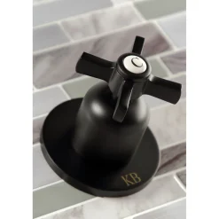 Kingston Brass Millennium Two-Handle Tub and Shower Faucet