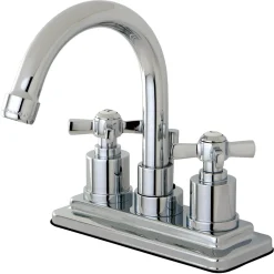 Kingston Brass Modern Millennium 4" Centerset Lavatory Faucet