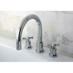 Kingston Brass Modern Millennium Roman Tub Filler