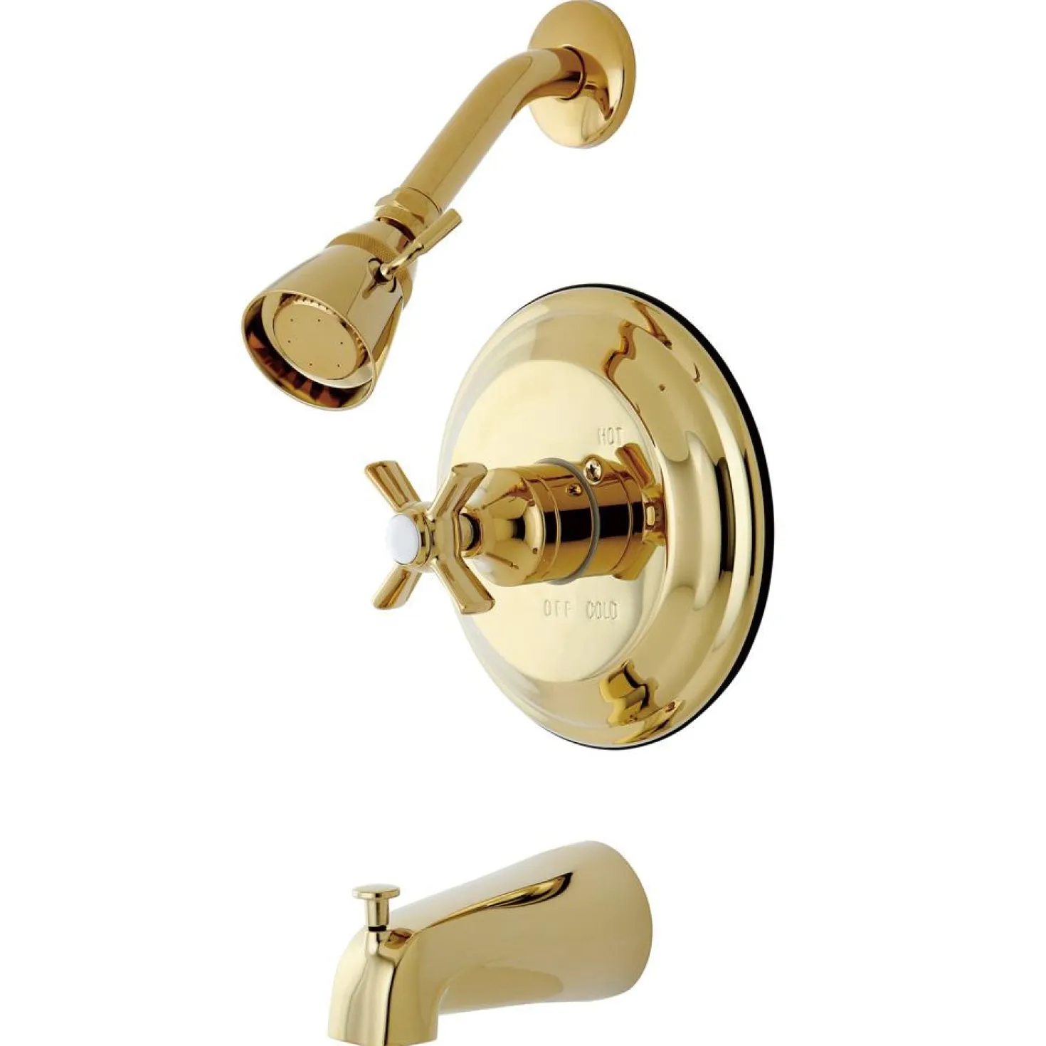 Kingston Brass Modern Millennium Single Handle Tub/Shower Faucet