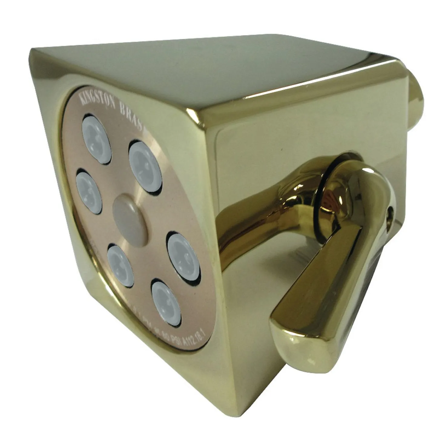 Kingston Brass Monarch 2.8" Brass Square Shower Head