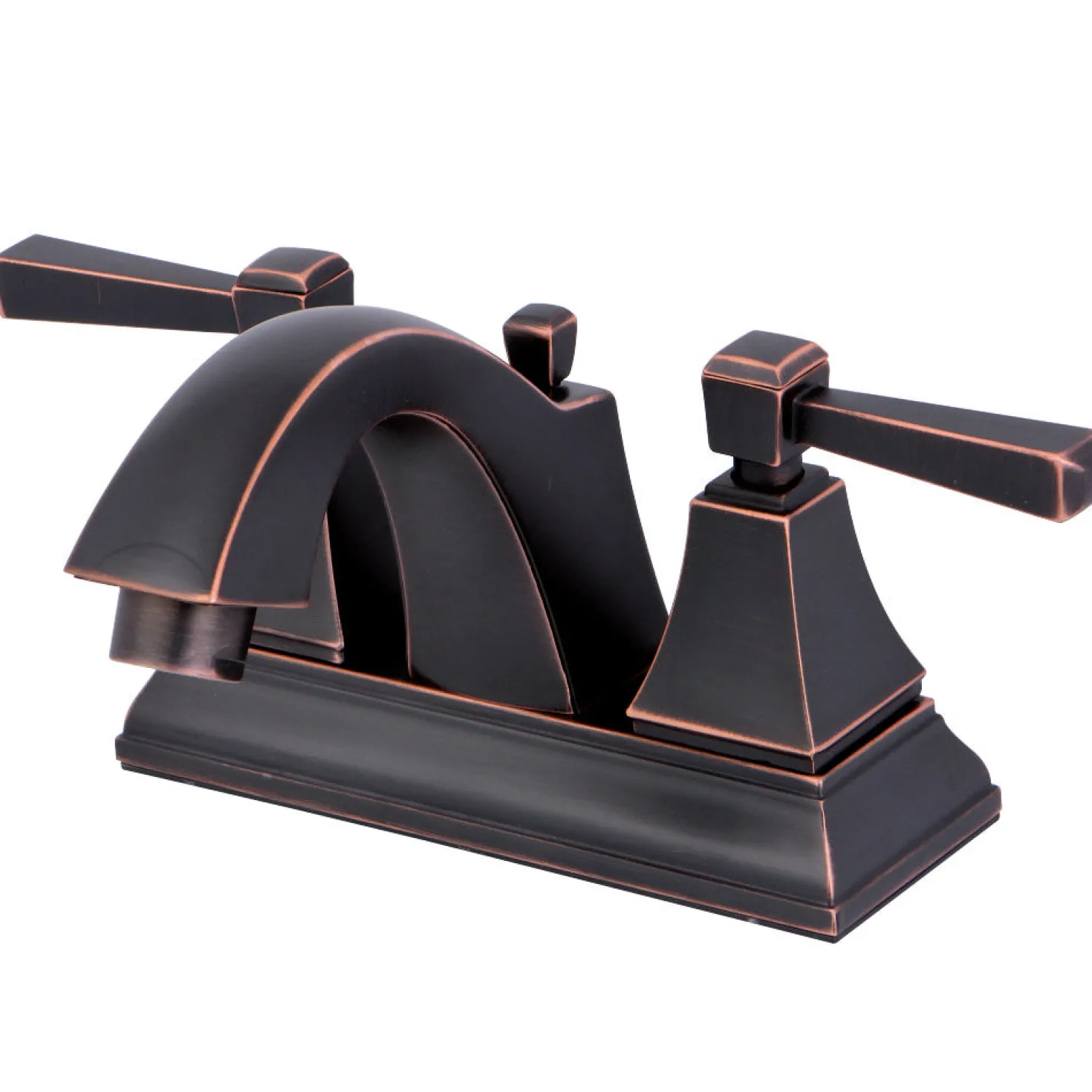 Kingston Brass Monarch Fauceture 4-Inch Centerset Bathroom Faucet