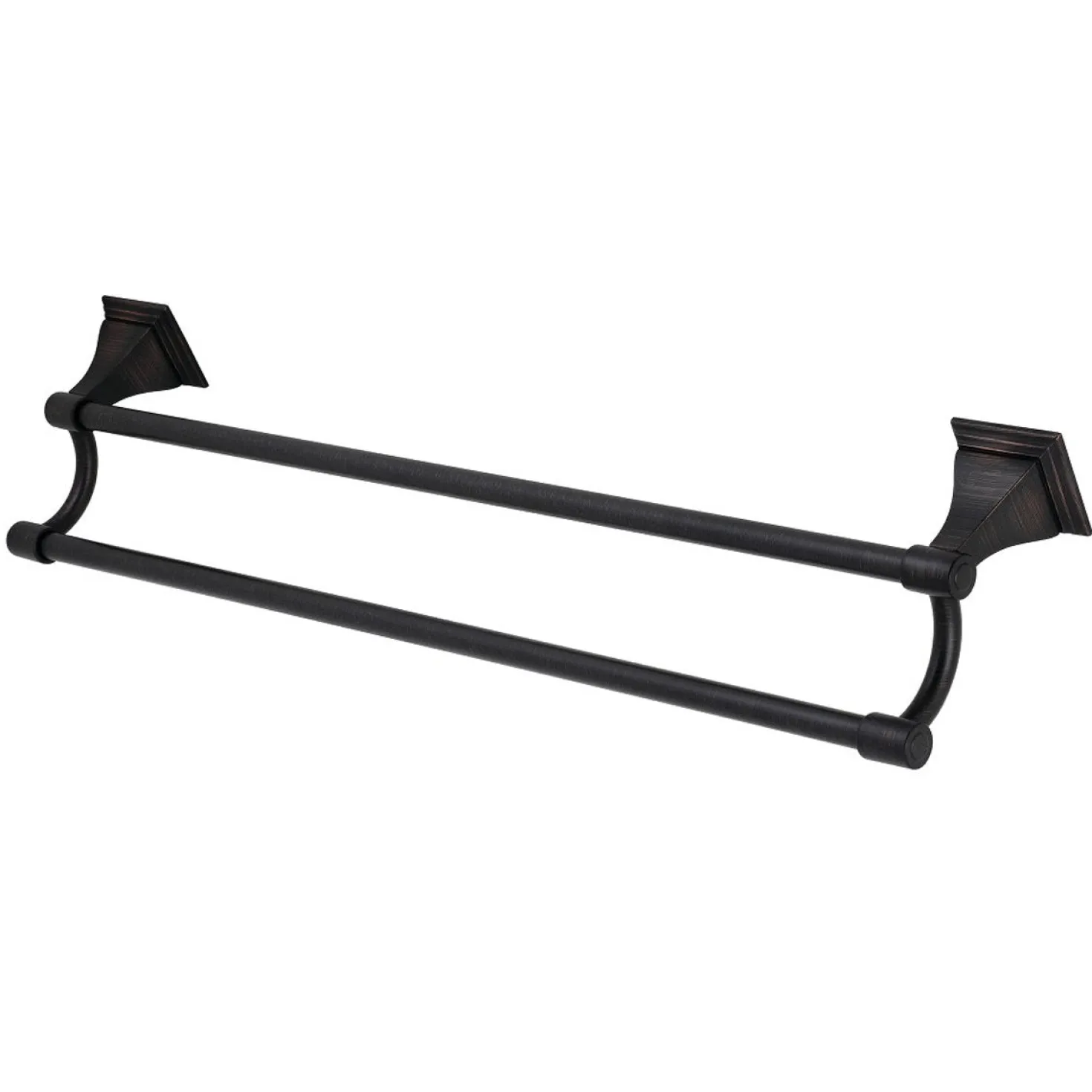 Kingston Brass Monarch 24-Inch Dual Towel Bar