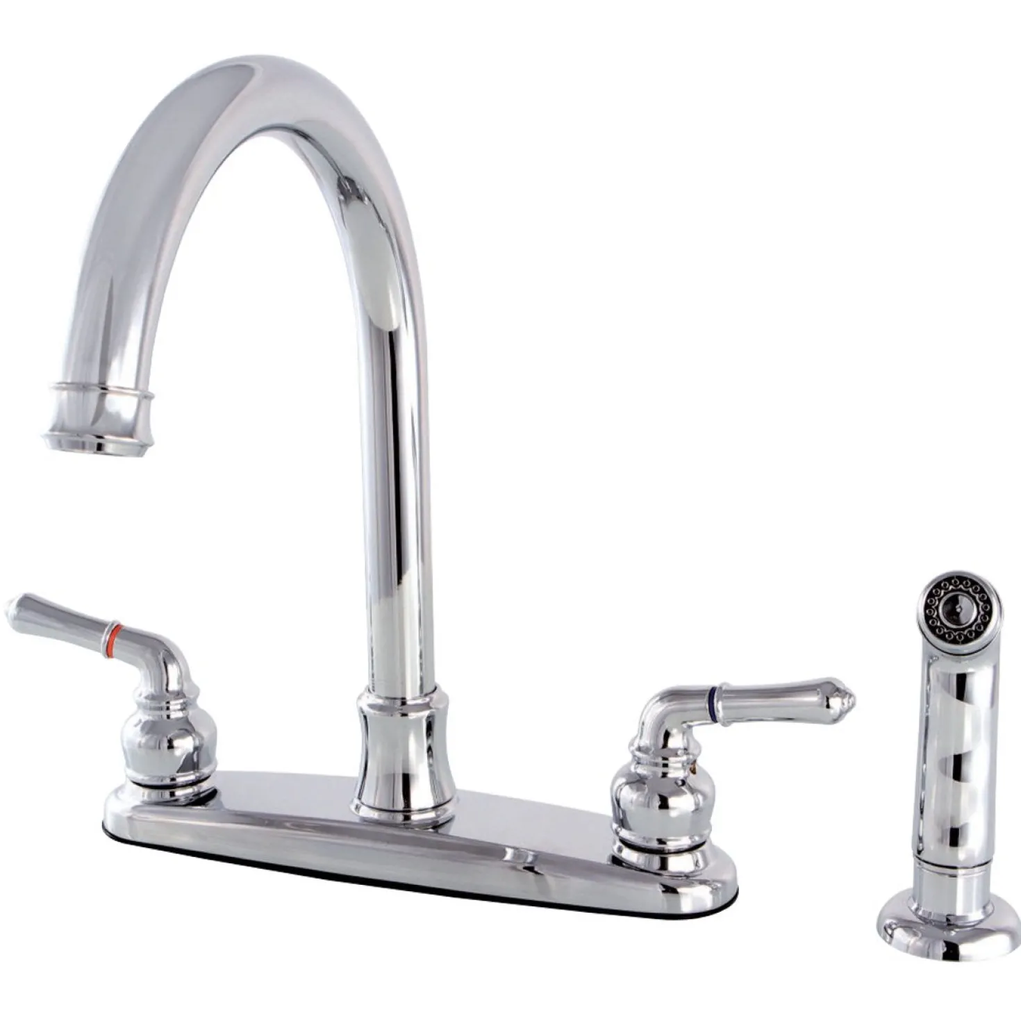 Kingston Brass Naples Centerset Kitchen Faucet