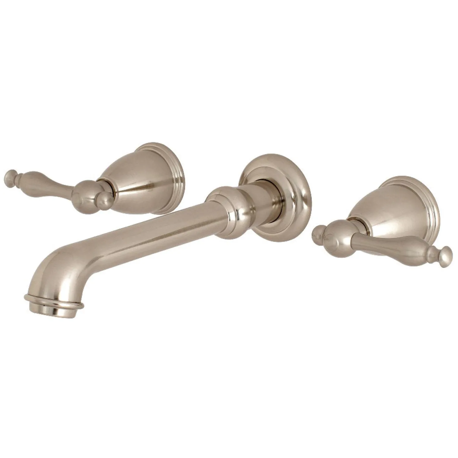 Kingston Brass Naples 2-Handle Wall Mount Roman Tub Faucet