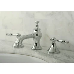 Kingston Brass Naples 8-Inch Widespread Bathroom Faucet