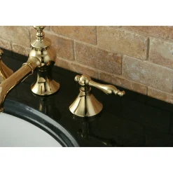Kingston Brass Naples 8-Inch Widespread Bathroom Faucet