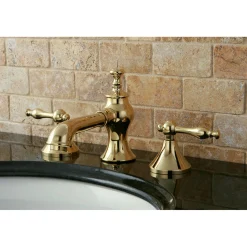 Kingston Brass Naples 8-Inch Widespread Bathroom Faucet