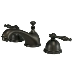 Kingston Brass Naples 8-Inch Widespread 3-Hole Bathroom Faucet