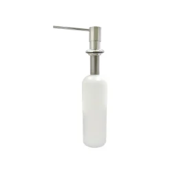 Kingston Brass Naples 17 oz Soap Dispenser with Straight Nozzle