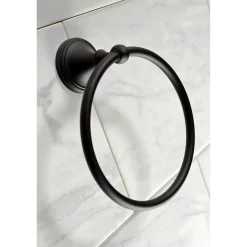 Kingston Brass Naples 5-Piece Bathroom Accessory Set in Black