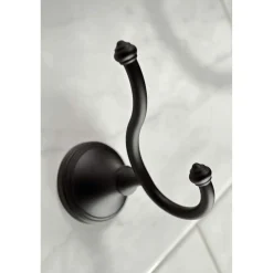 Kingston Brass Naples 5-Piece Bathroom Accessory Set in Black