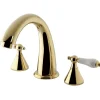 Kingston Brass Naples Roman Tub Filler with Two Handle