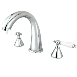 Kingston Brass Naples Roman Tub Filler with Two Handle