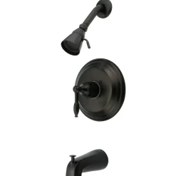 Kingston Brass Naples Tub and Shower Faucet