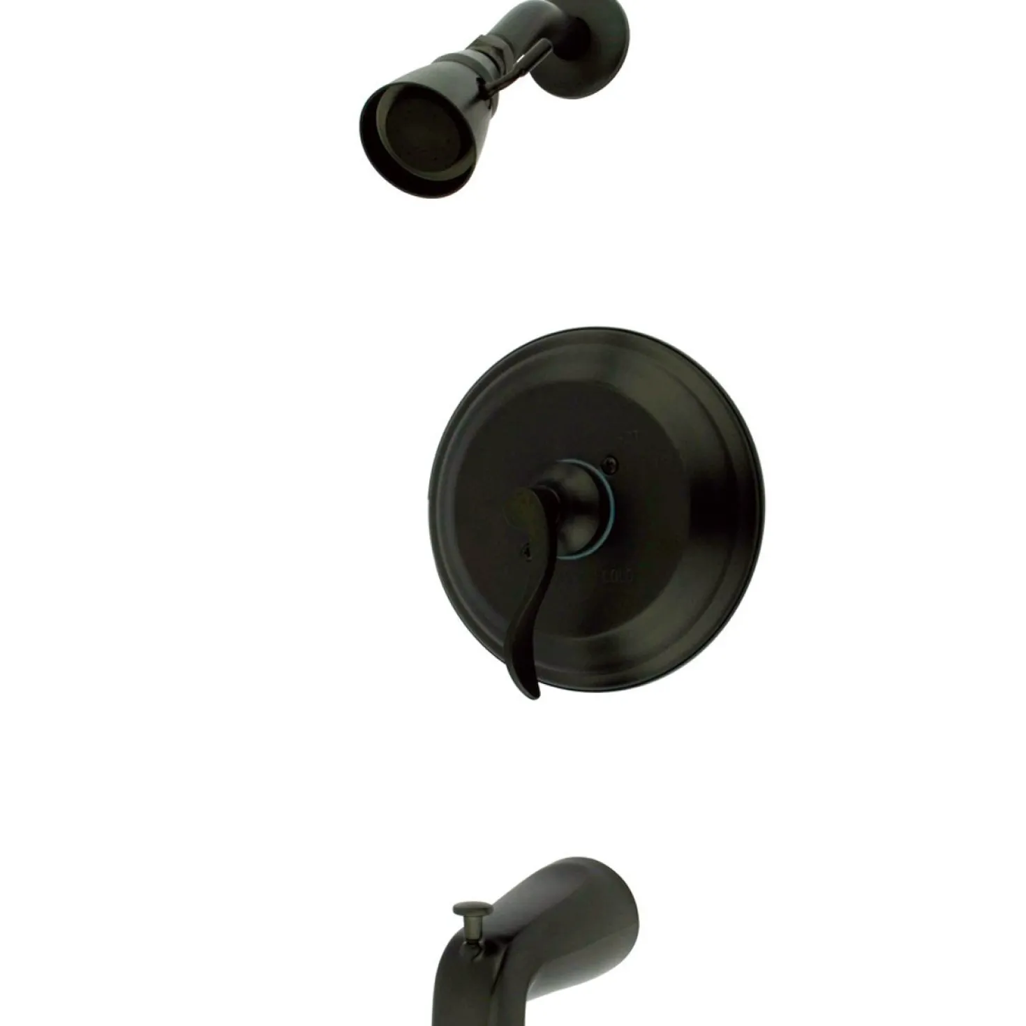 Kingston Brass Nu French Single Handle Tub and Shower Faucet in Oil Rubbed Bronze
