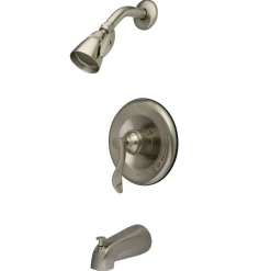 Kingston Brass Nu French Single Handle Tub and Shower Faucet
