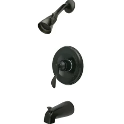 Kingston Brass Nu French Single Handle Tub and Shower Faucet