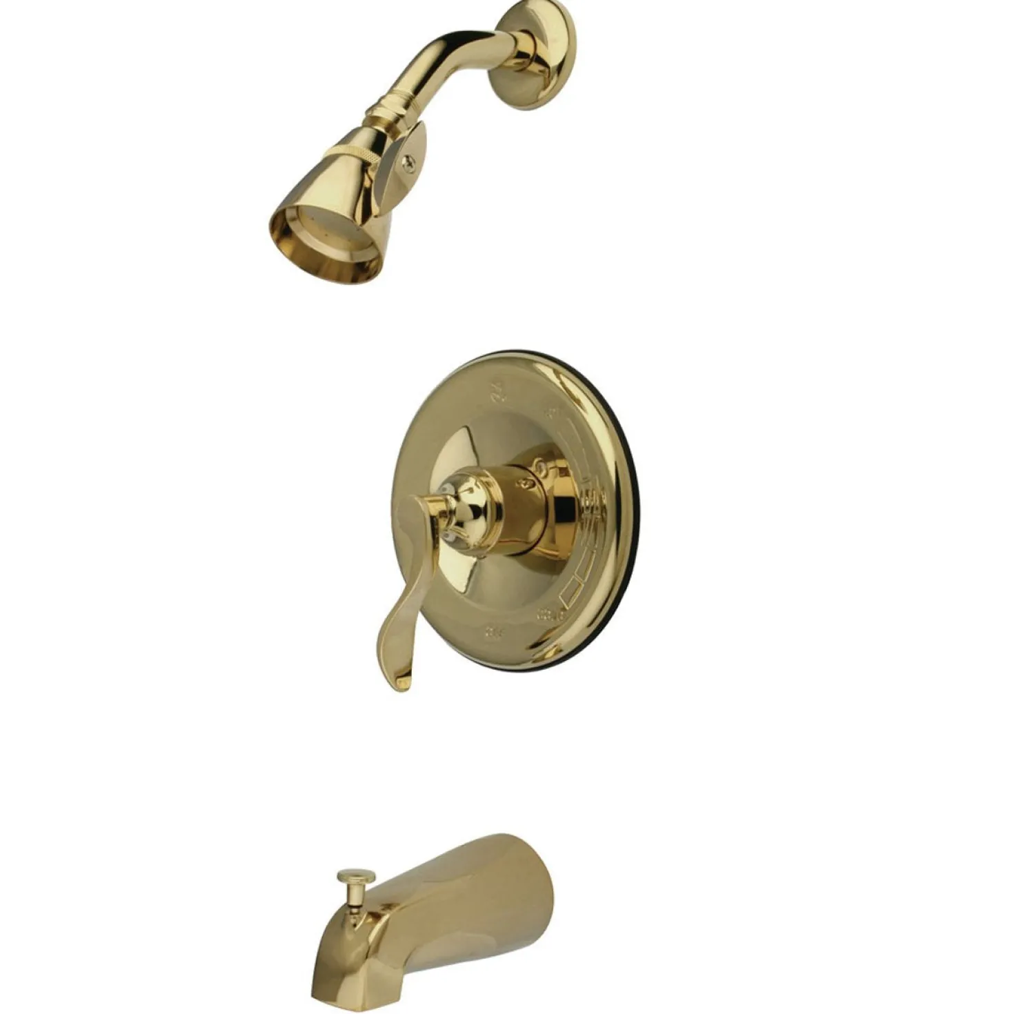 Kingston Brass Nu French Single Handle Tub and Shower Faucet