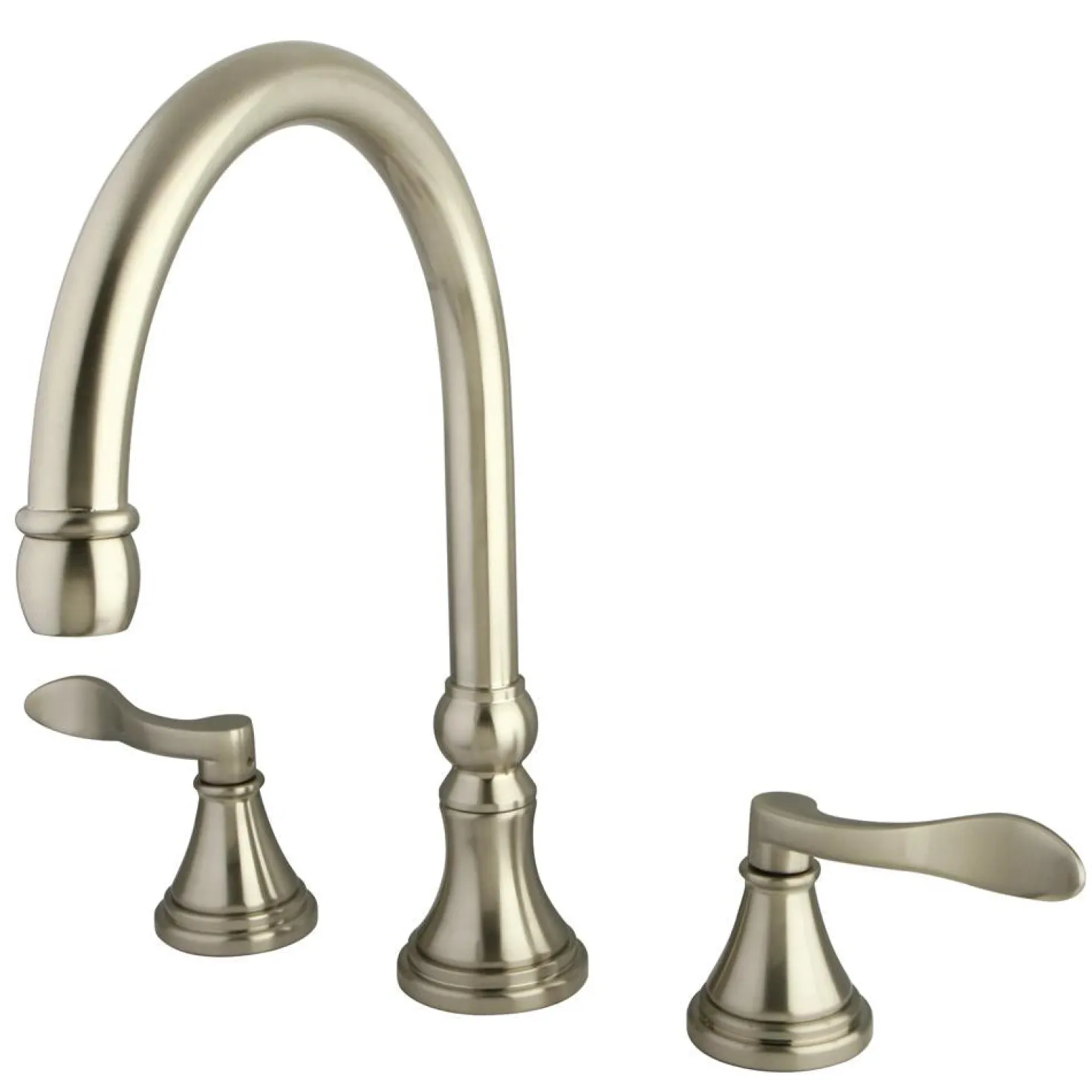 Kingston Brass Nu French Two Handle Roman Tub Filler