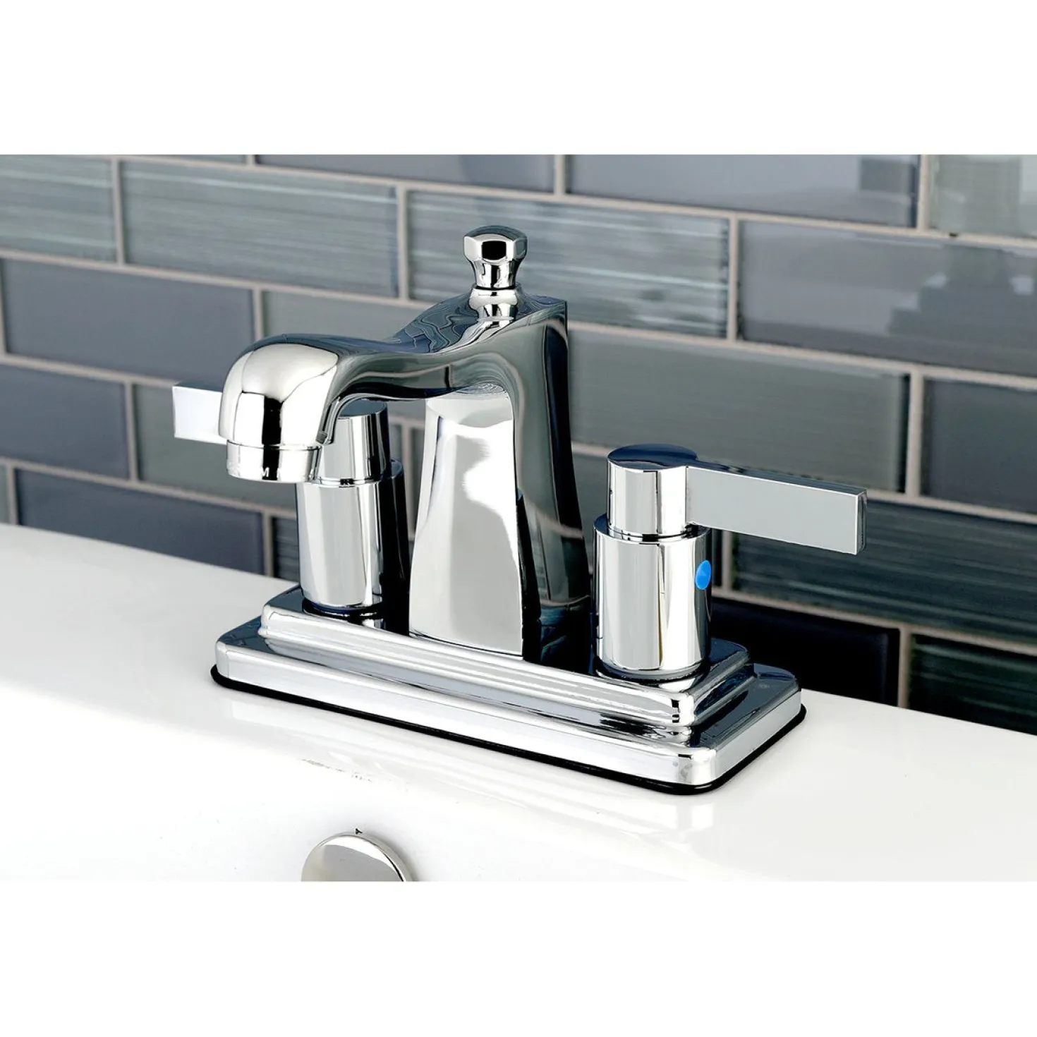 Kingston Brass NuvoFusion 4" Centerset Bathroom Faucet