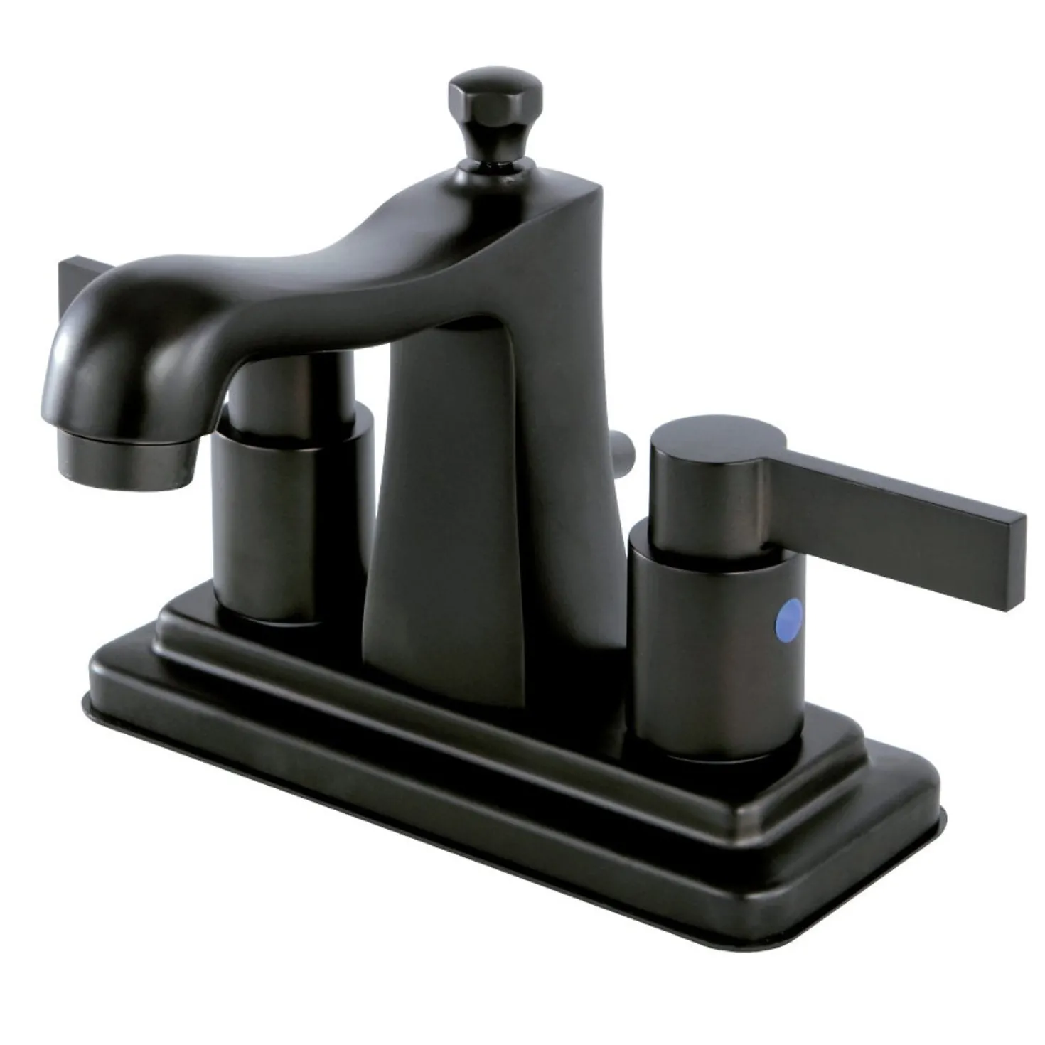 Kingston Brass NuvoFusion 4" Centerset Bathroom Faucet