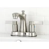 Kingston Brass NuvoFusion Deck Mount 4" Centerset Bathroom Faucet
