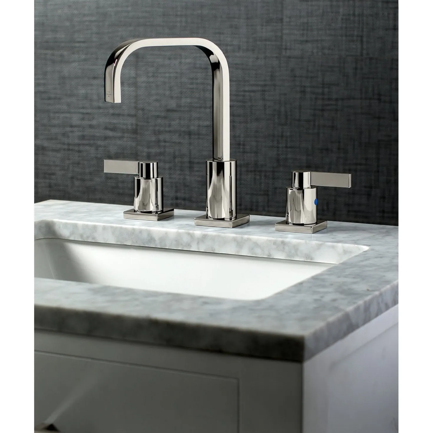 Kingston Brass NuvoFusion Fauceture Widespread Bathroom Faucet