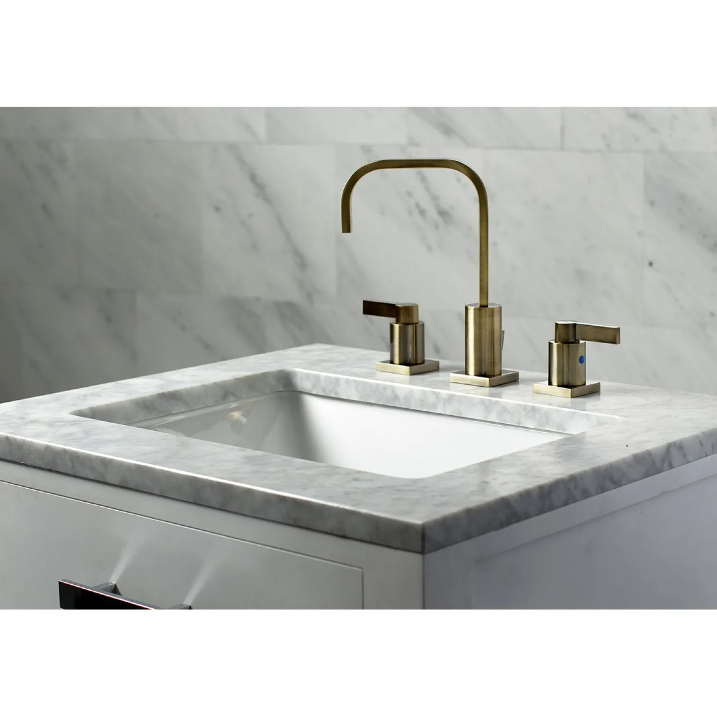 Kingston Brass NuvoFusion Fauceture Widespread Bathroom Faucet