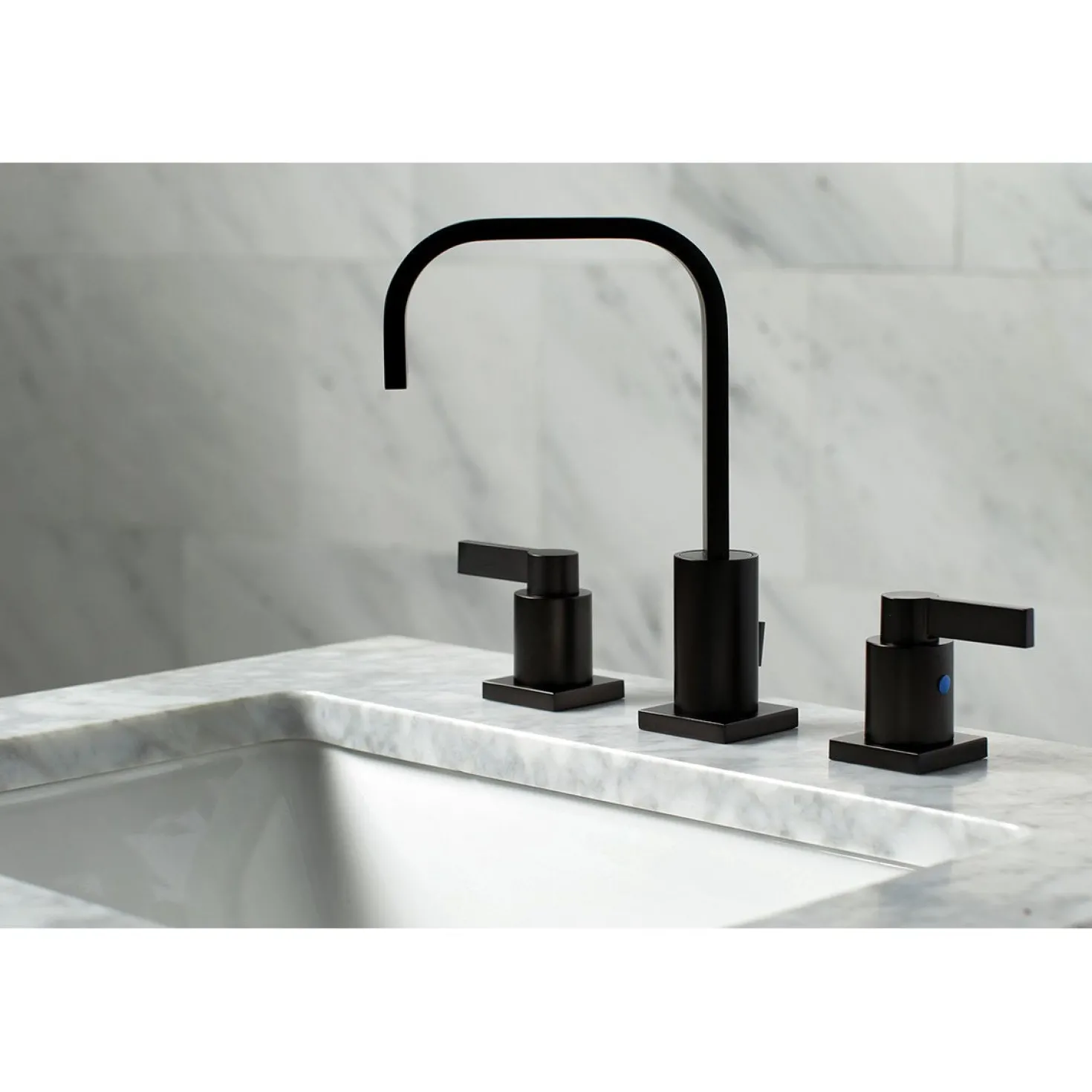 Kingston Brass NuvoFusion Fauceture Widespread Bathroom Faucet