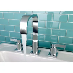 Kingston Brass NuvoFusion Fauceture Widespread Bathroom Faucet