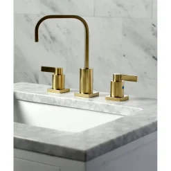Kingston Brass NuvoFusion Fauceture Widespread Bathroom Faucet