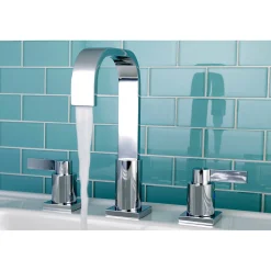Kingston Brass NuvoFusion Fauceture Widespread Bathroom Faucet