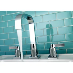 Kingston Brass NuvoFusion Fauceture Widespread Bathroom Faucet