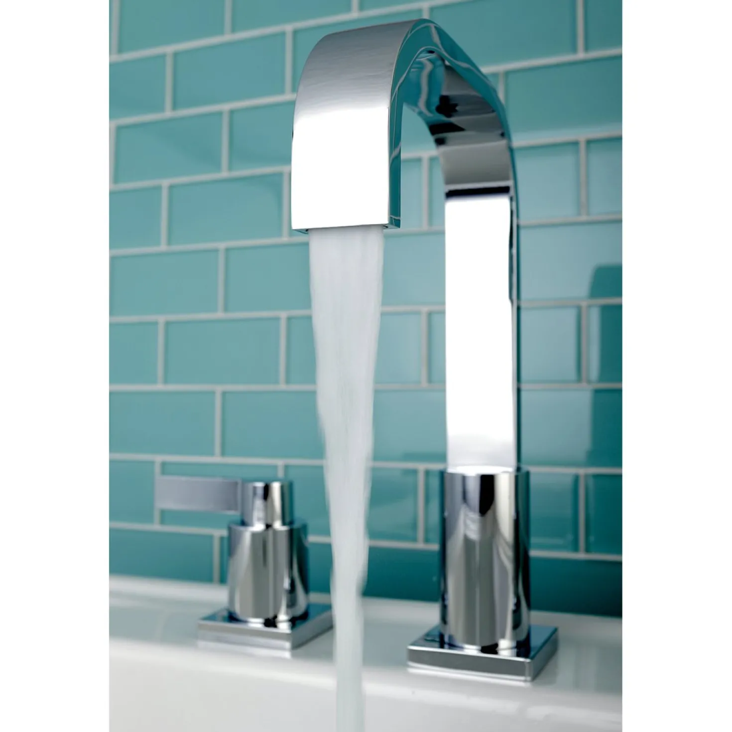 Kingston Brass NuvoFusion Fauceture Widespread Bathroom Faucet