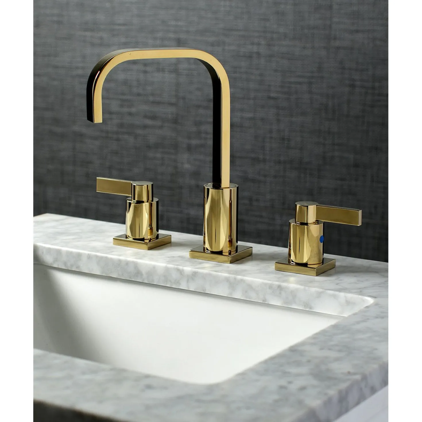 Kingston Brass NuvoFusion Fauceture Widespread Bathroom Faucet
