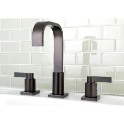 Kingston Brass NuvoFusion Fauceture Widespread Bathroom Faucet