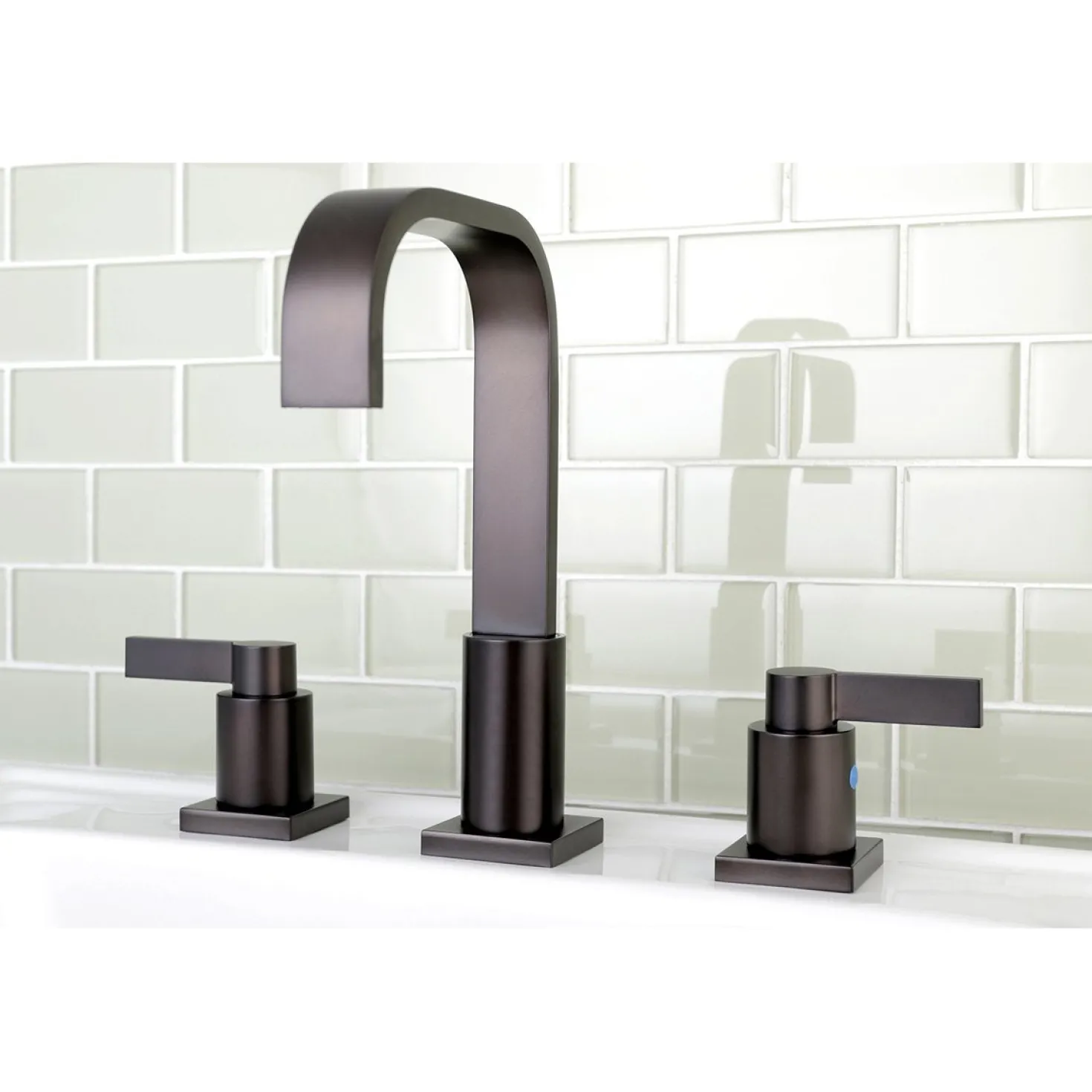 Kingston Brass NuvoFusion Fauceture Widespread Bathroom Faucet
