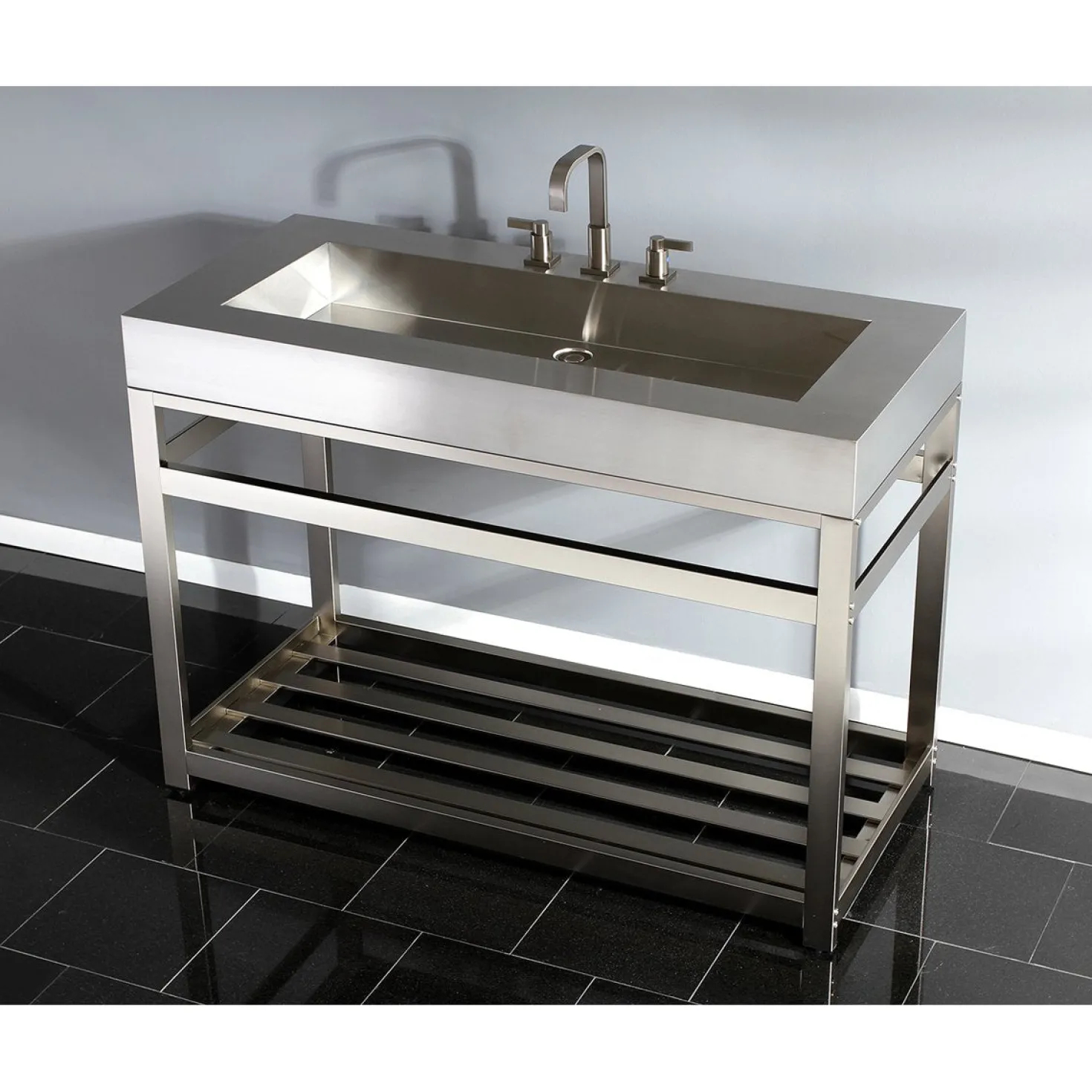 Kingston Brass NuvoFusion Fauceture Widespread Bathroom Faucet