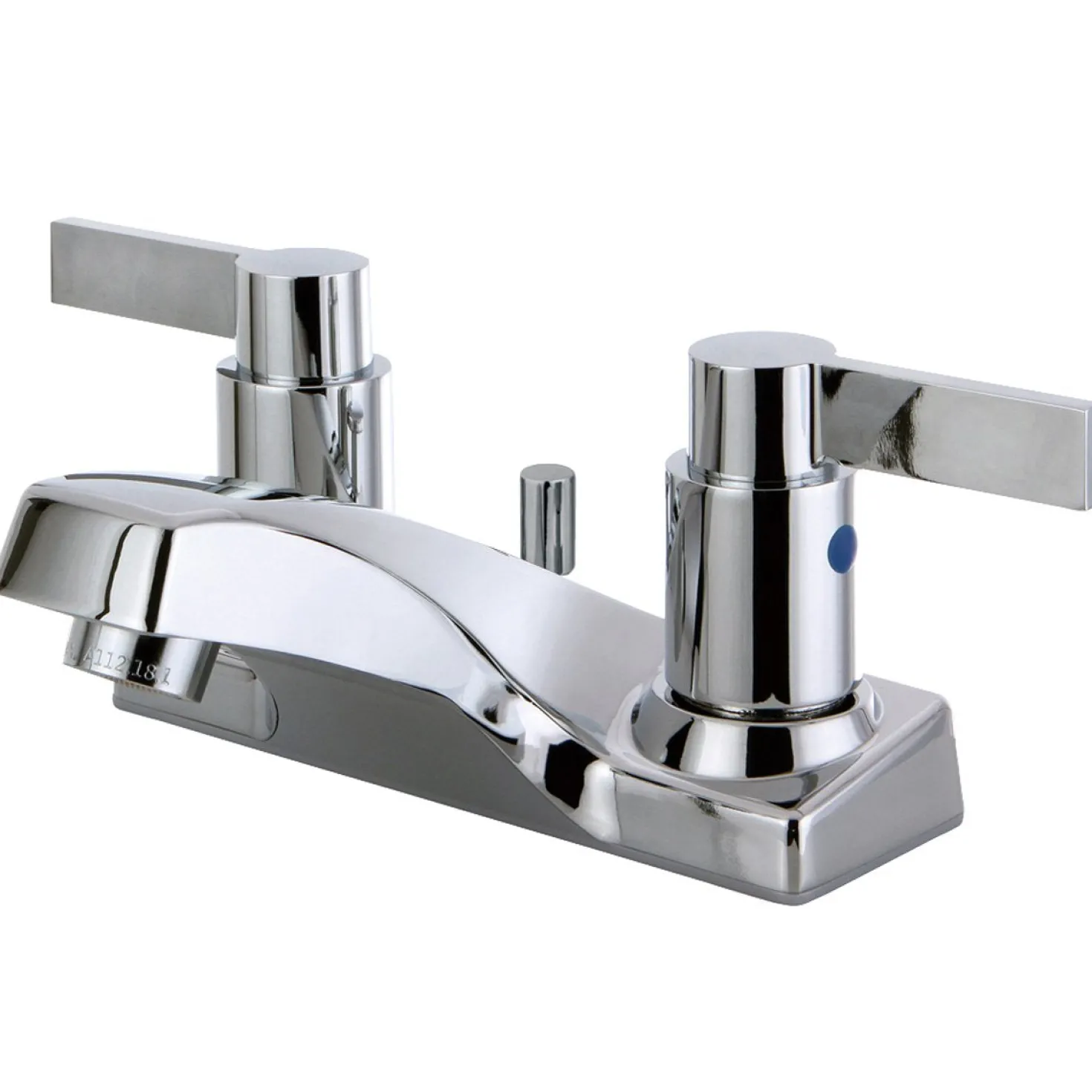 Kingston Brass NuvoFusion FB2201NDL 4-Inch Centerset Lavatory Faucet