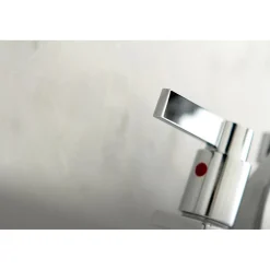 Kingston Brass NuvoFusion 4-Inch Centerset 2-Handle Bathroom Faucet