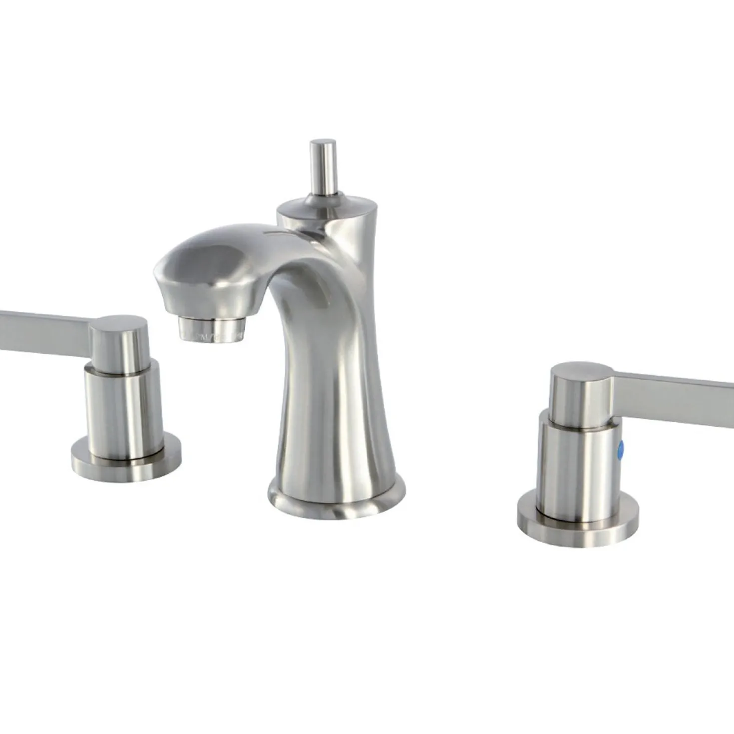 Kingston Brass NuvoFusion 8-Inch Widespread Bathroom Faucet