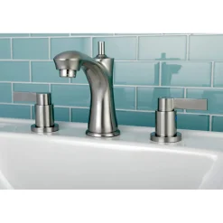 Kingston Brass NuvoFusion 8-Inch Widespread Bathroom Faucet