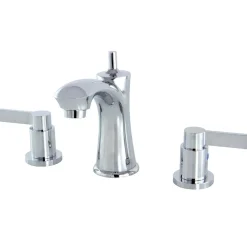 Kingston Brass NuvoFusion 8-Inch Widespread Bathroom Faucet