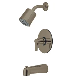 Kingston Brass NuvoFusion Single Handle Tub and Shower Faucet