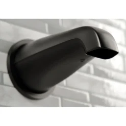 Kingston Brass NuvoFusion Three-Handle Tub and Shower Faucet