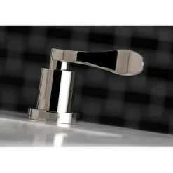Kingston Brass NuWave Deck Mount 8-Inch Widespread Bathroom Faucet