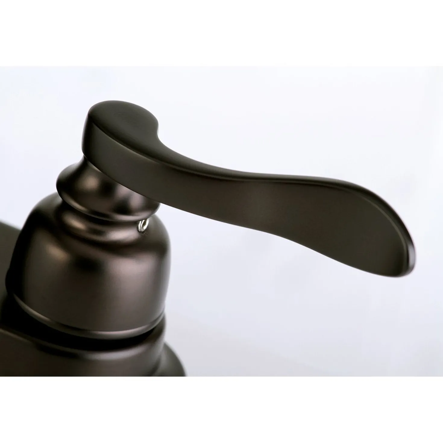 Kingston Brass NuWave French Deck Mount 4" Centerset Bathroom Faucet
